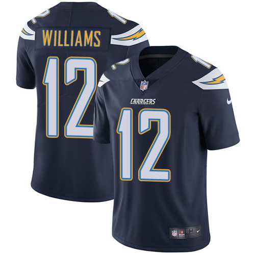Nike San Diego Chargers #12 Mike Williams Navy Blue Team Color NFL Vapor Untouchable Limited Jersey,We sell and wholesale Nike San Diego Chargers #12 Mike Williams Navy Blue Team Color NFL Vapor Untouchable Limited Jersey on line form chian!